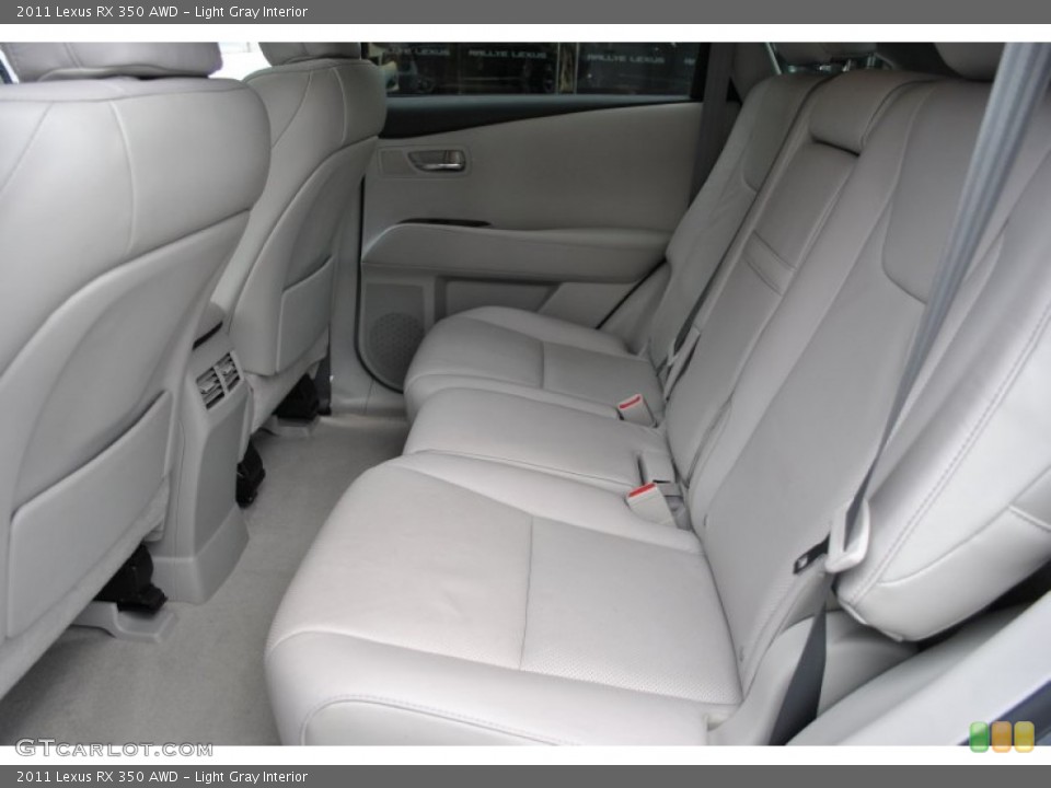 Light Gray Interior Photo for the 2011 Lexus RX 350 AWD #59596644