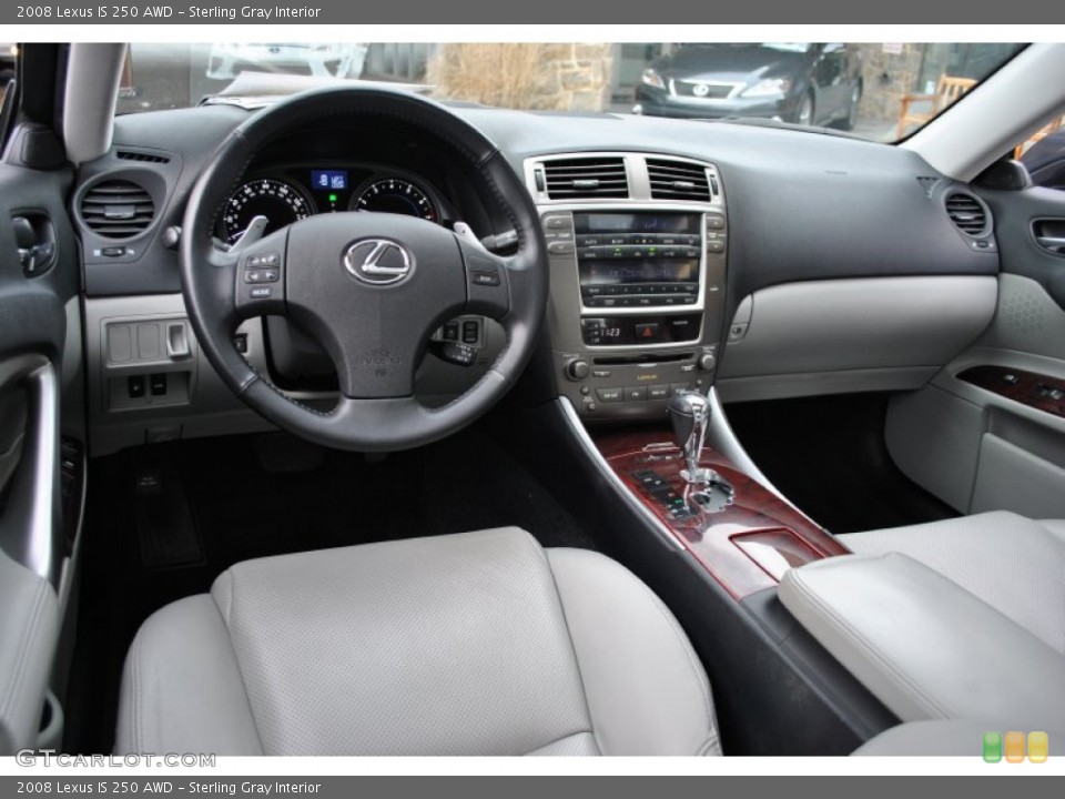 Sterling Gray Interior Photo for the 2008 Lexus IS 250 AWD #59596983