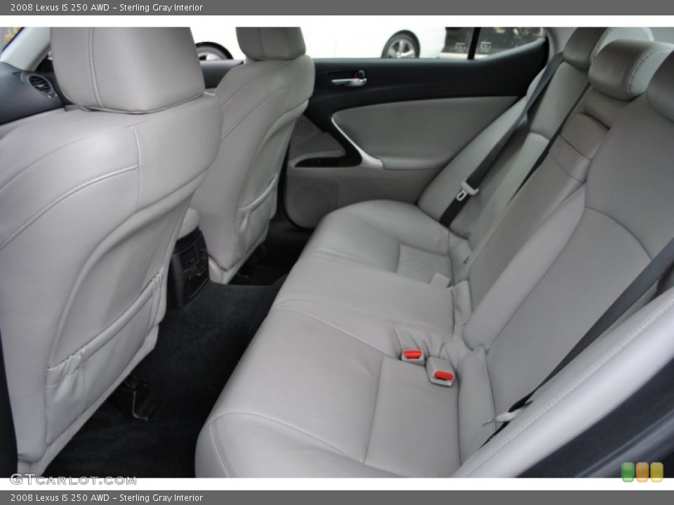 Sterling Gray Interior Photo for the 2008 Lexus IS 250 AWD #59596995