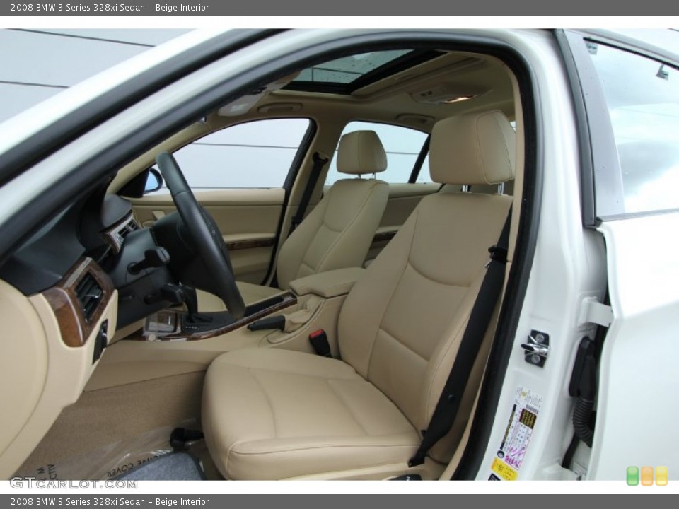 Beige Interior Photo for the 2008 BMW 3 Series 328xi Sedan #59598093