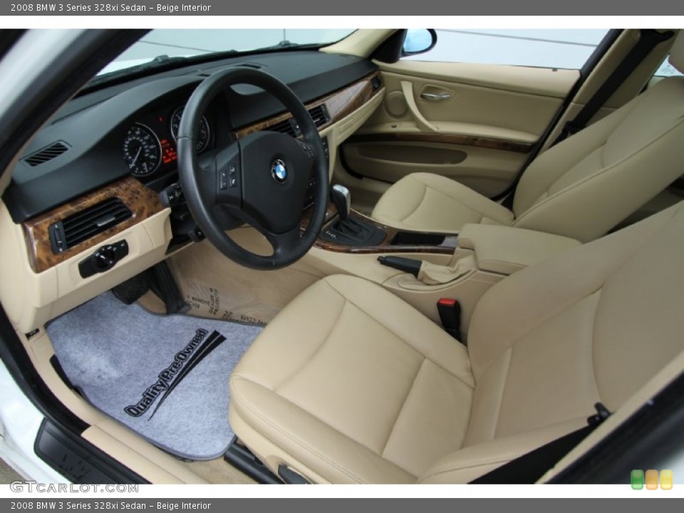 Beige Interior Photo for the 2008 BMW 3 Series 328xi Sedan #59598102