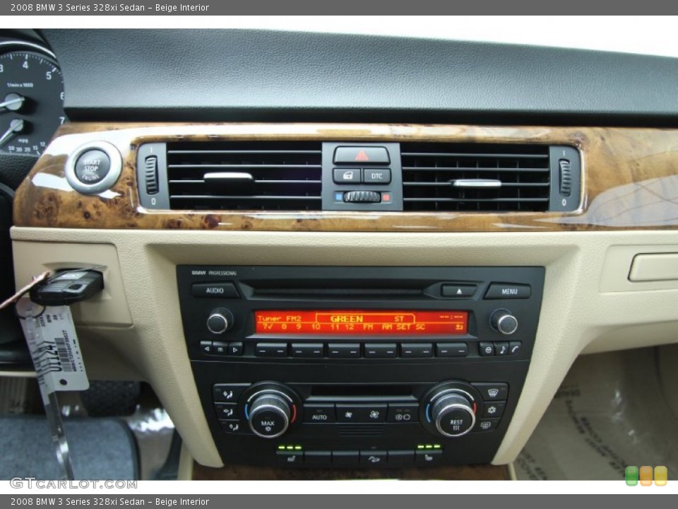 Beige Interior Controls for the 2008 BMW 3 Series 328xi Sedan #59598129