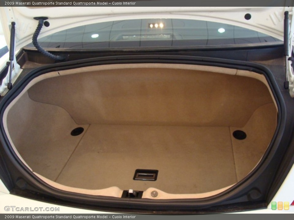 Cuoio Interior Trunk for the 2009 Maserati Quattroporte  #59598267