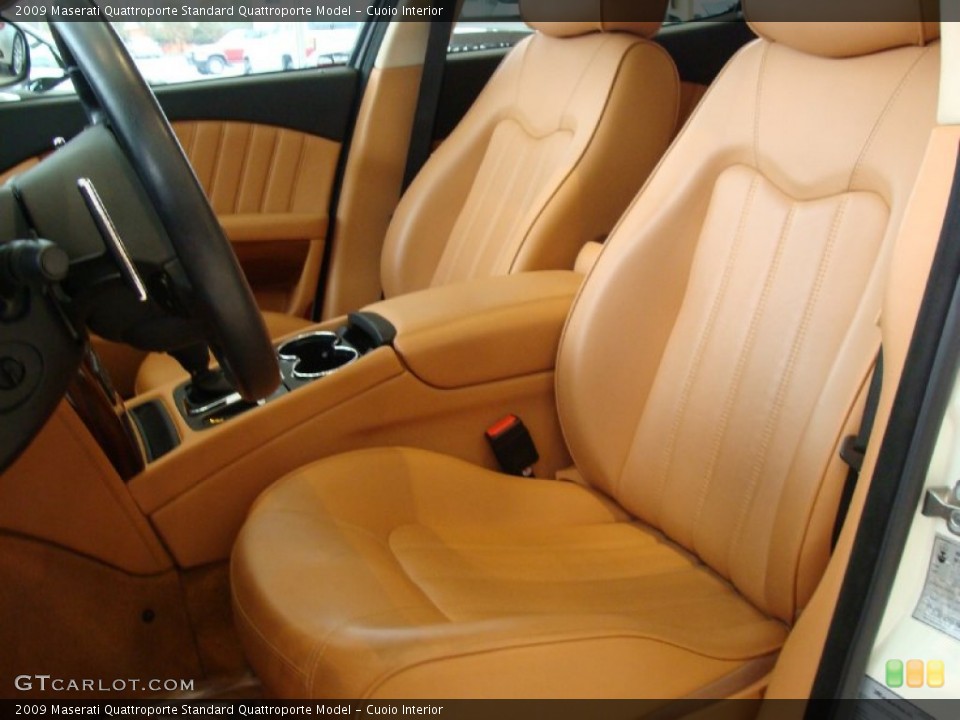 Cuoio 2009 Maserati Quattroporte Interiors