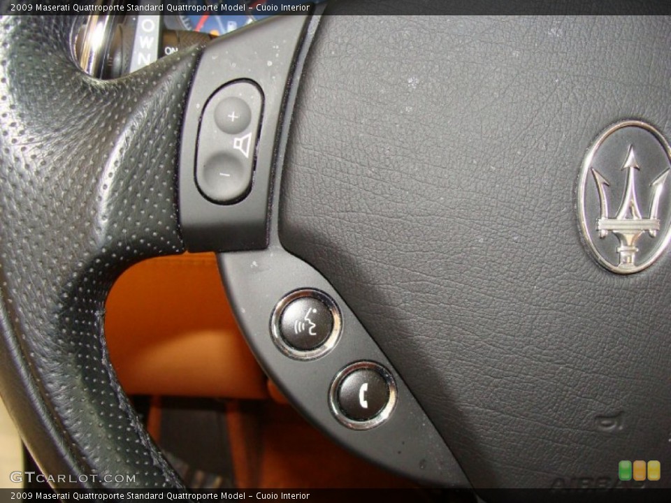 Cuoio Interior Controls for the 2009 Maserati Quattroporte  #59598417