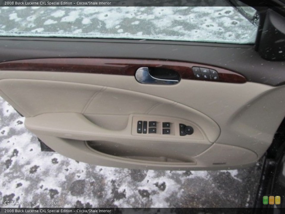 Cocoa/Shale Interior Door Panel for the 2008 Buick Lucerne CXL Special Edition #59598852