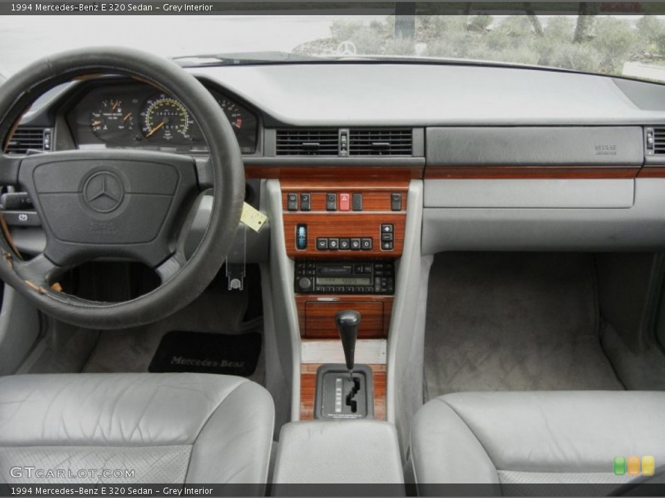 Grey Interior Dashboard for the 1994 Mercedes-Benz E 320 Sedan #59598924