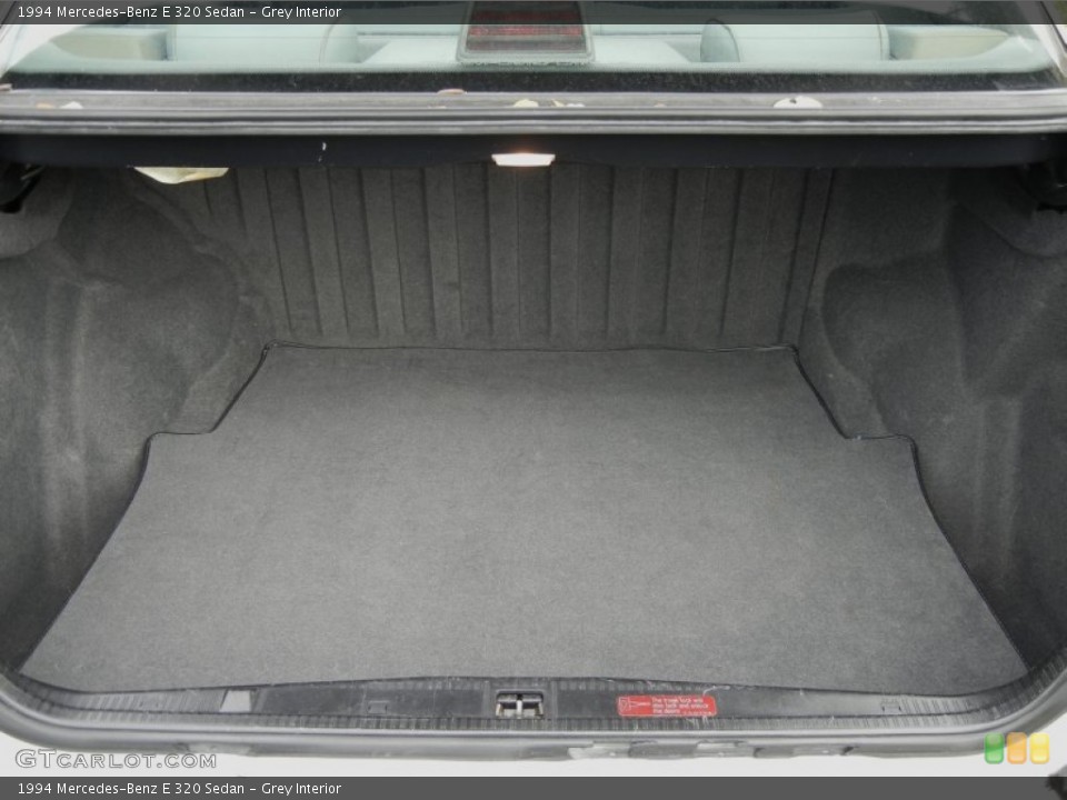 Grey Interior Trunk for the 1994 Mercedes-Benz E 320 Sedan #59598978