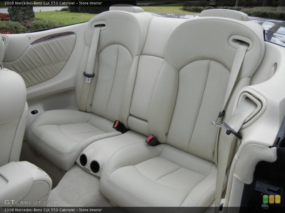 Stone Interior Photo for the 2008 Mercedes-Benz CLK 550 Cabriolet #59599194