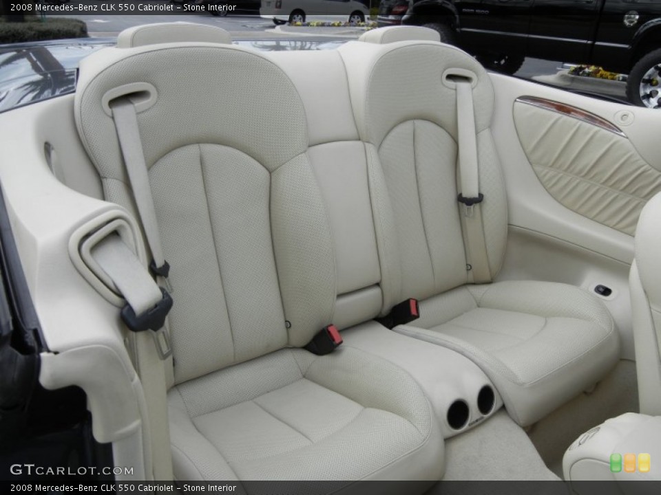 Stone Interior Photo for the 2008 Mercedes-Benz CLK 550 Cabriolet #59599219