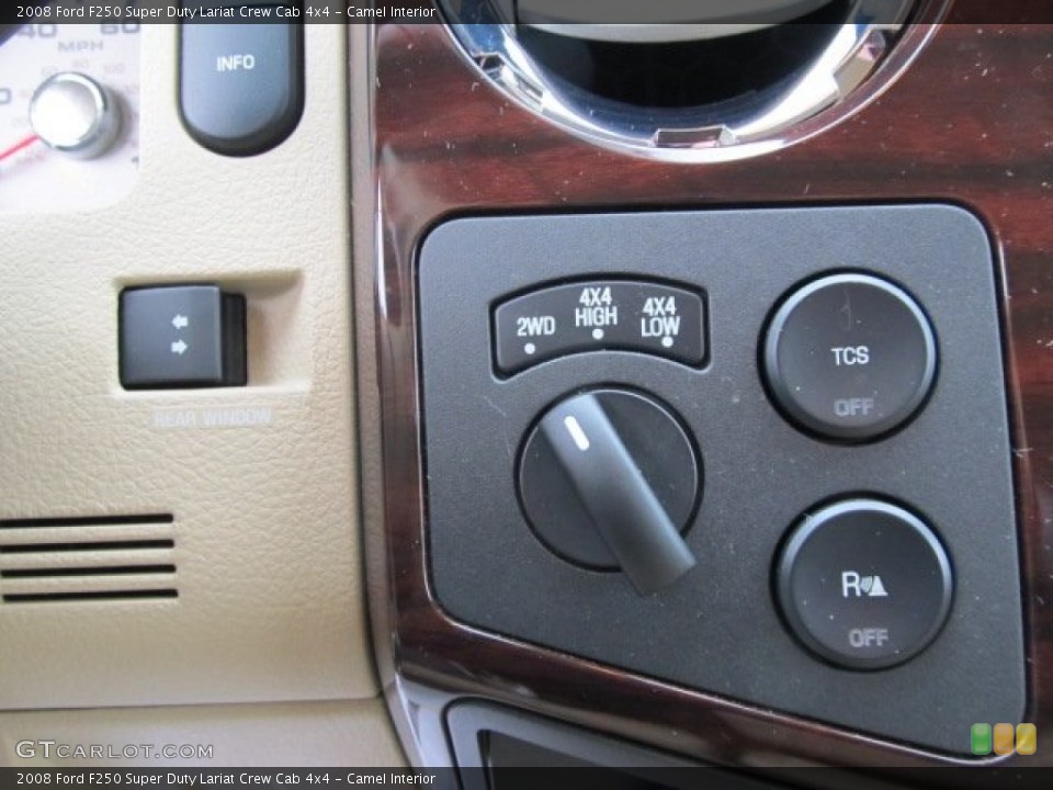 Camel Interior Controls for the 2008 Ford F250 Super Duty Lariat Crew Cab 4x4 #59599581