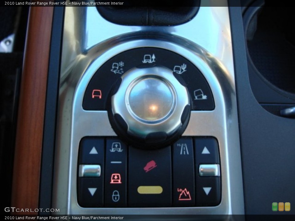 Navy Blue/Parchment Interior Controls for the 2010 Land Rover Range Rover HSE #59600877