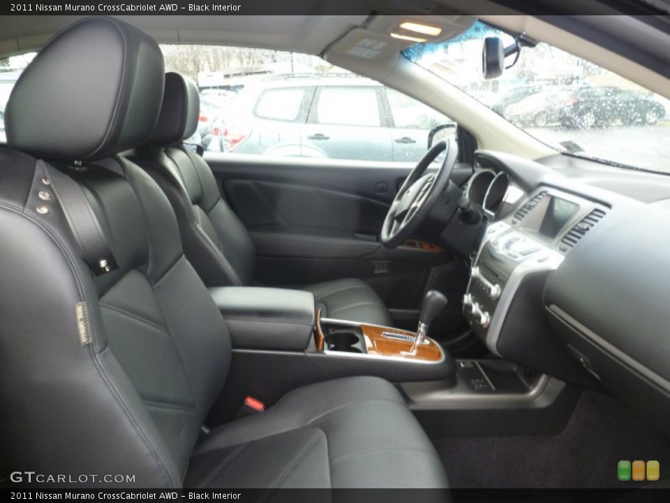 Black Interior Photo for the 2011 Nissan Murano CrossCabriolet AWD #59601984