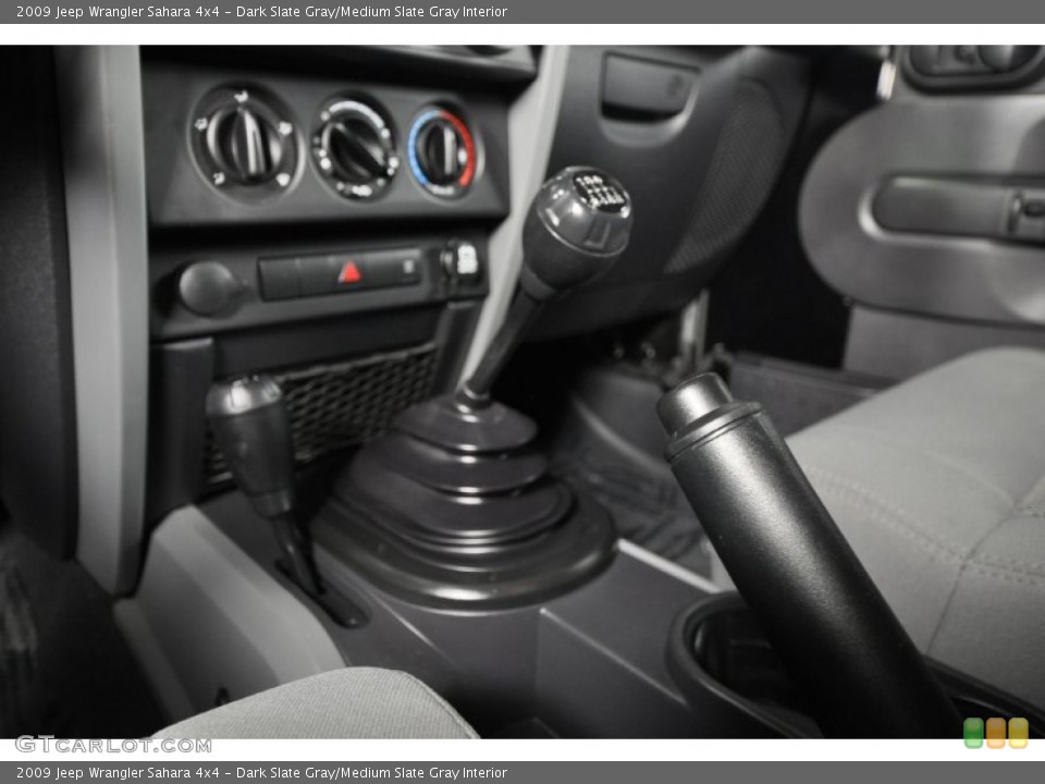 Dark Slate Gray/Medium Slate Gray Interior Transmission for the 2009 Jeep Wrangler Sahara 4x4 #59602218