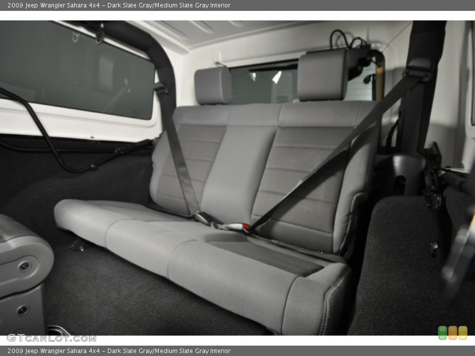 Dark Slate Gray/Medium Slate Gray Interior Photo for the 2009 Jeep Wrangler Sahara 4x4 #59602227