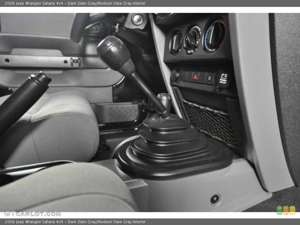 Dark Slate Gray/Medium Slate Gray Interior Transmission for the 2009 Jeep Wrangler Sahara 4x4 #59602275
