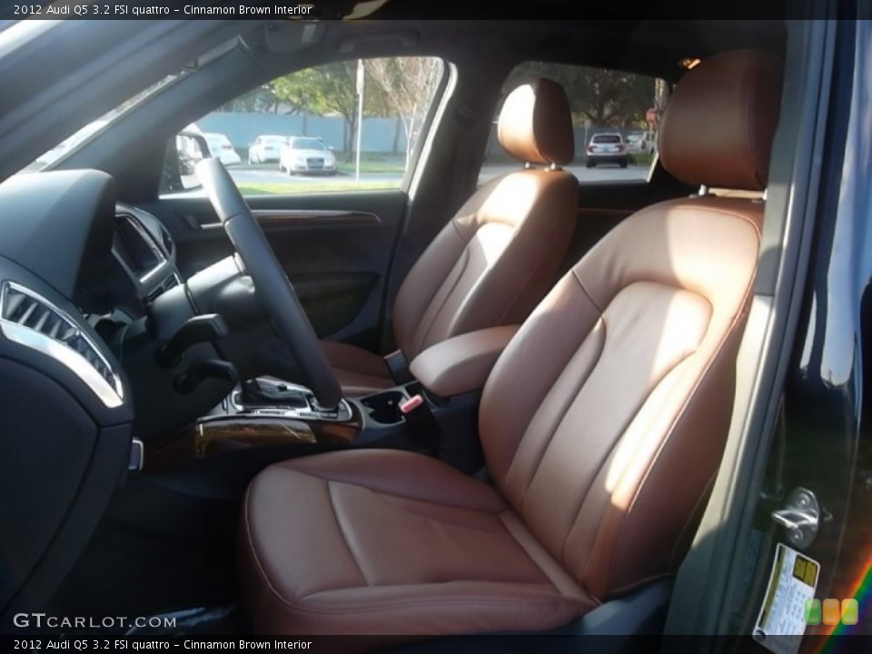 Cinnamon Brown Interior Photo for the 2012 Audi Q5 3.2 FSI quattro #59604777