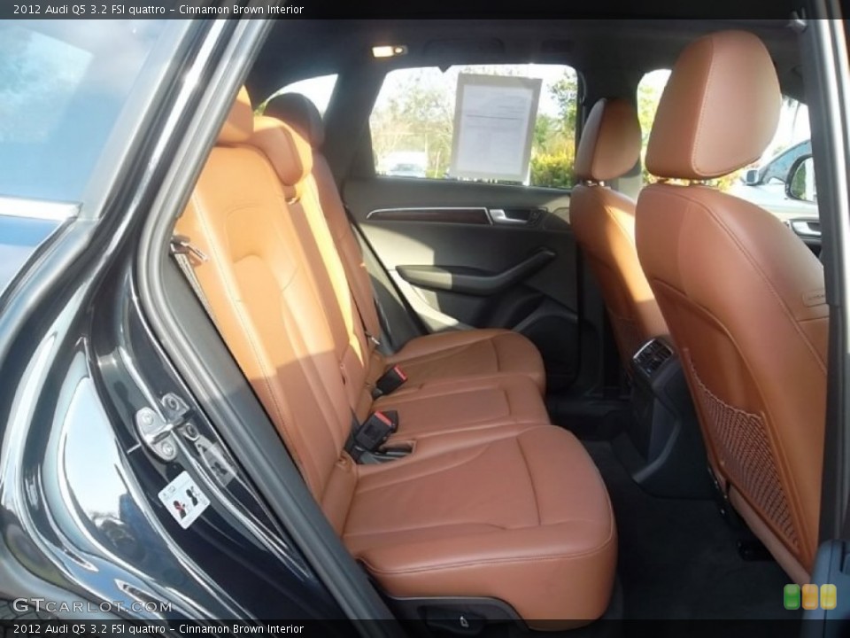 Cinnamon Brown Interior Photo for the 2012 Audi Q5 3.2 FSI quattro #59604837