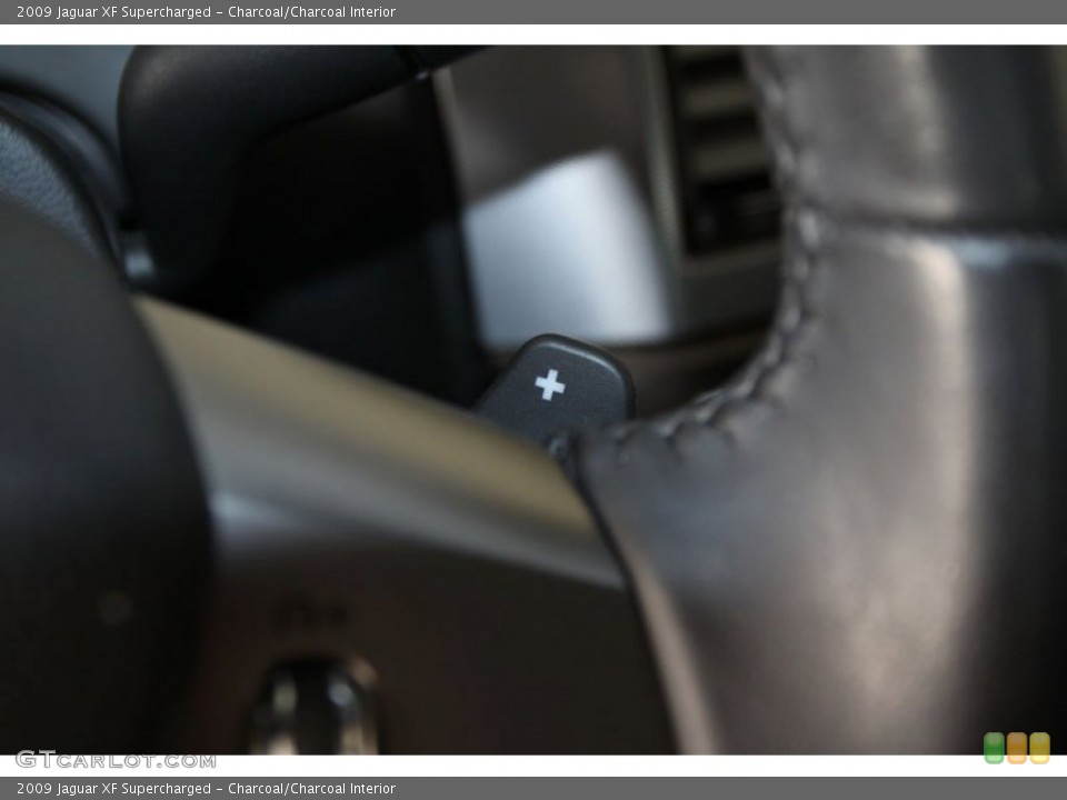 Charcoal/Charcoal Interior Controls for the 2009 Jaguar XF Supercharged #59605479