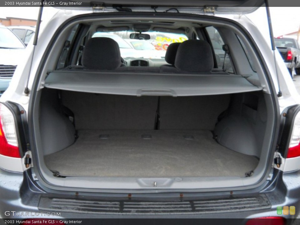 Gray Interior Trunk for the 2003 Hyundai Santa Fe GLS #59606307