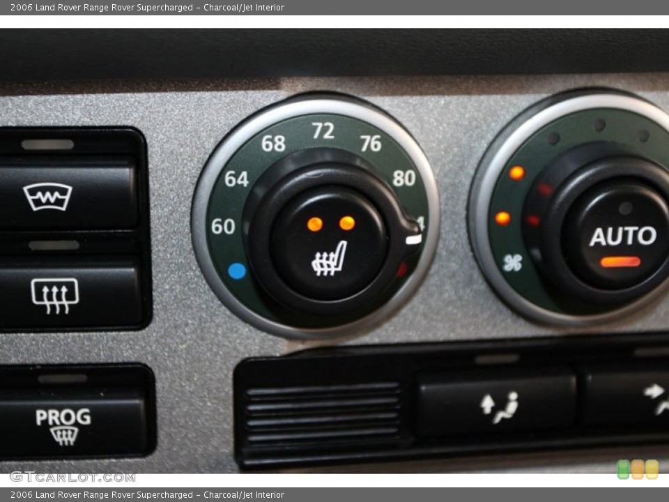 Charcoal/Jet Interior Controls for the 2006 Land Rover Range Rover Supercharged #59606406