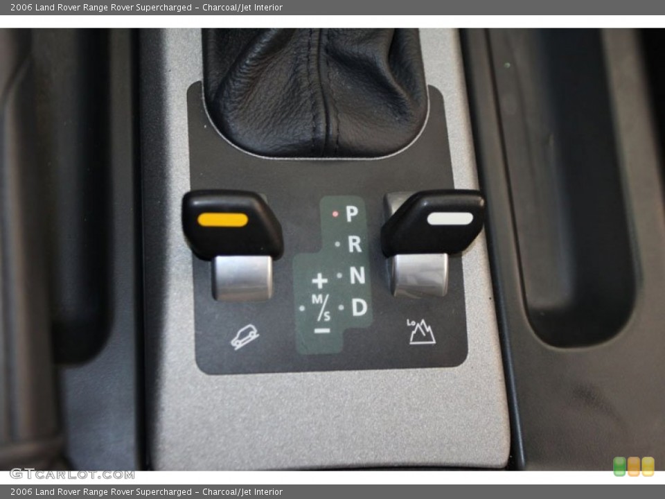 Charcoal/Jet Interior Controls for the 2006 Land Rover Range Rover Supercharged #59606424