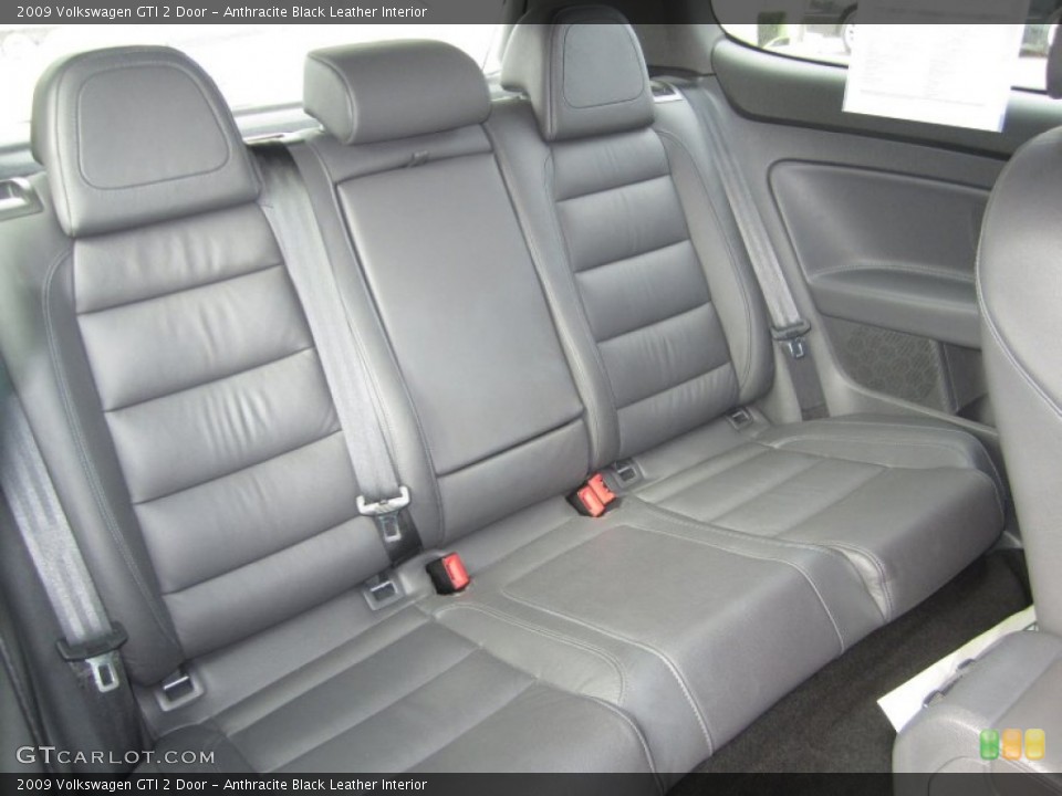 Anthracite Black Leather Interior Photo for the 2009 Volkswagen GTI 2 Door #59606935