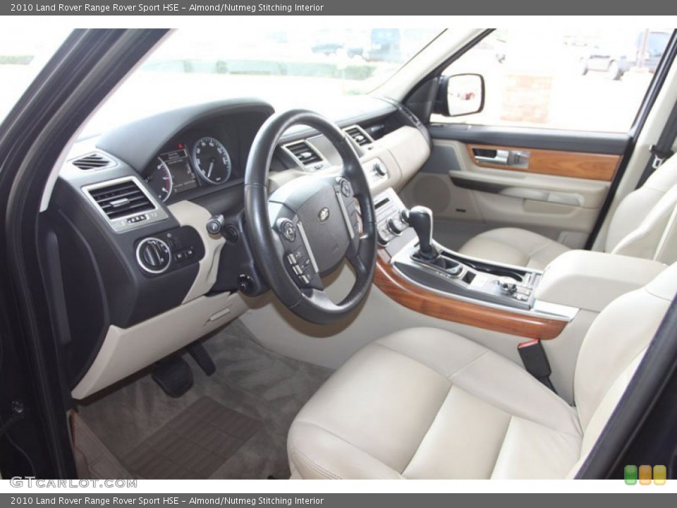 Almond/Nutmeg Stitching Interior Photo for the 2010 Land Rover Range Rover Sport HSE #59607204