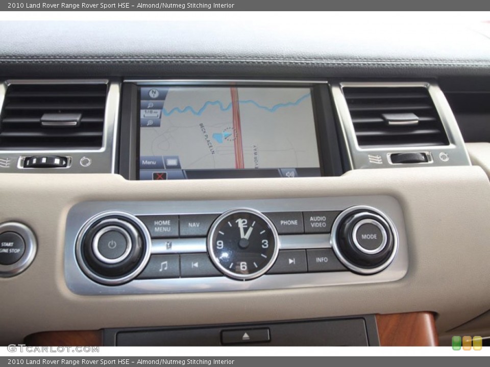 Almond/Nutmeg Stitching Interior Controls for the 2010 Land Rover Range Rover Sport HSE #59607372