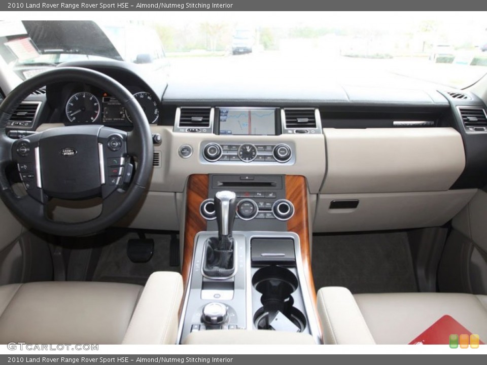 Almond/Nutmeg Stitching Interior Dashboard for the 2010 Land Rover Range Rover Sport HSE #59607475