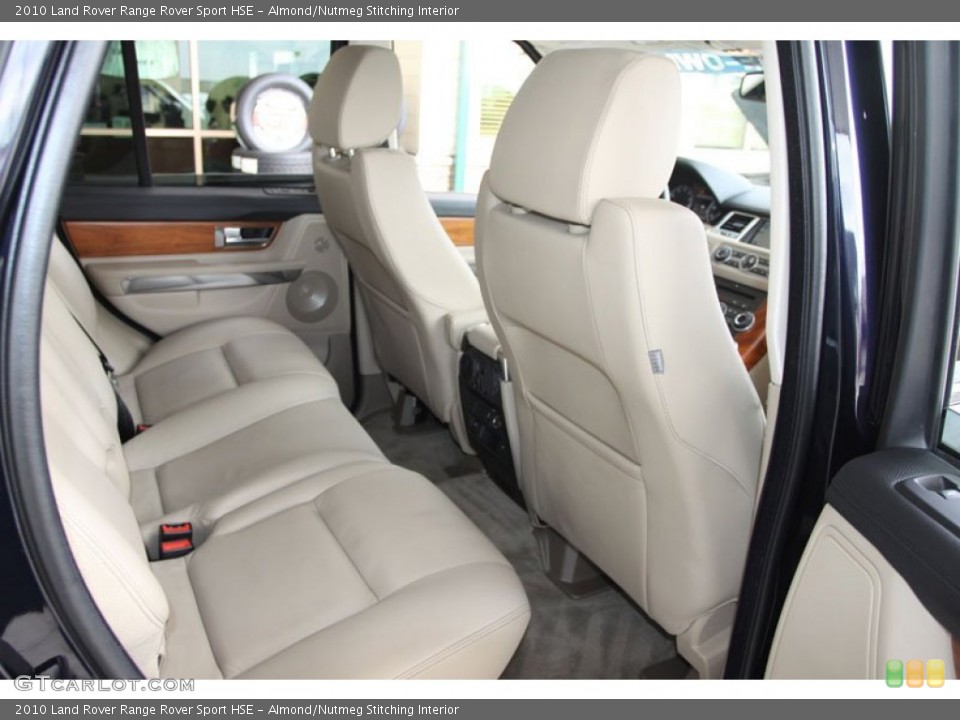 Almond/Nutmeg Stitching Interior Photo for the 2010 Land Rover Range Rover Sport HSE #59607574