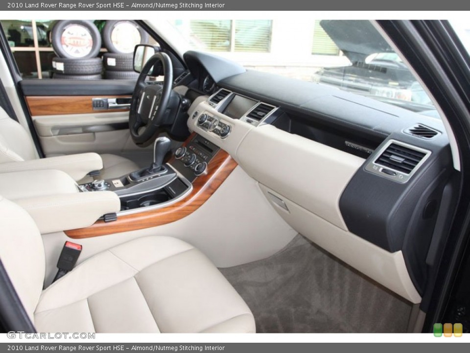 Almond/Nutmeg Stitching Interior Dashboard for the 2010 Land Rover Range Rover Sport HSE #59607606