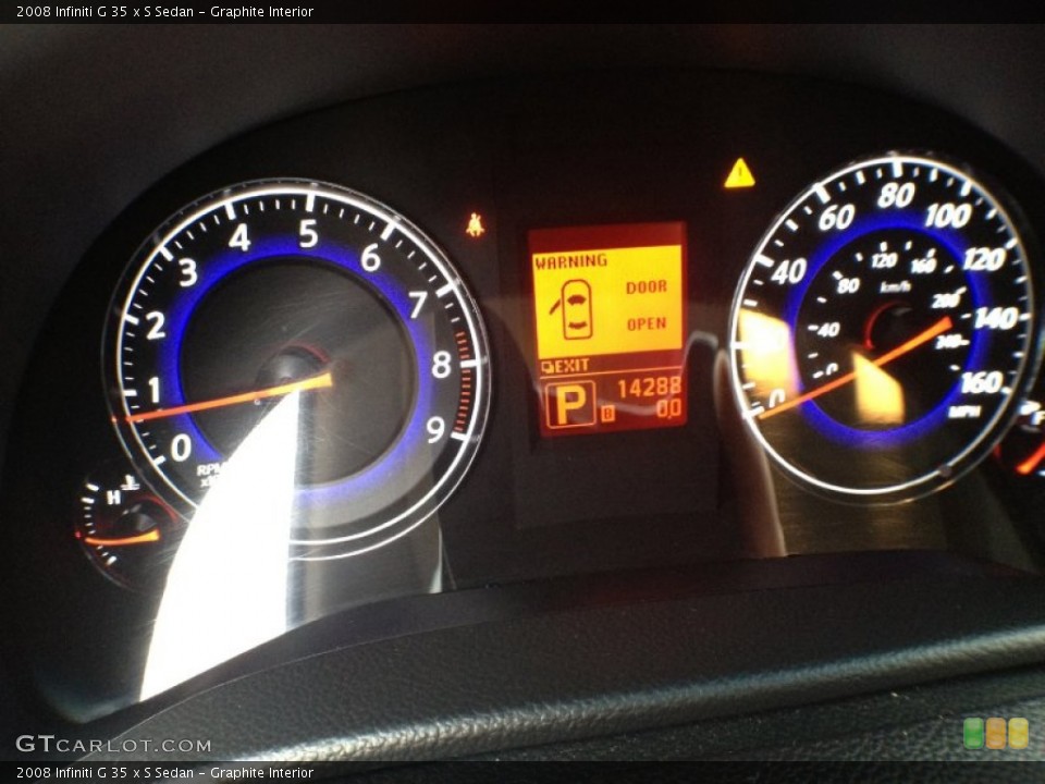 Graphite Interior Gauges for the 2008 Infiniti G 35 x S Sedan #59608425