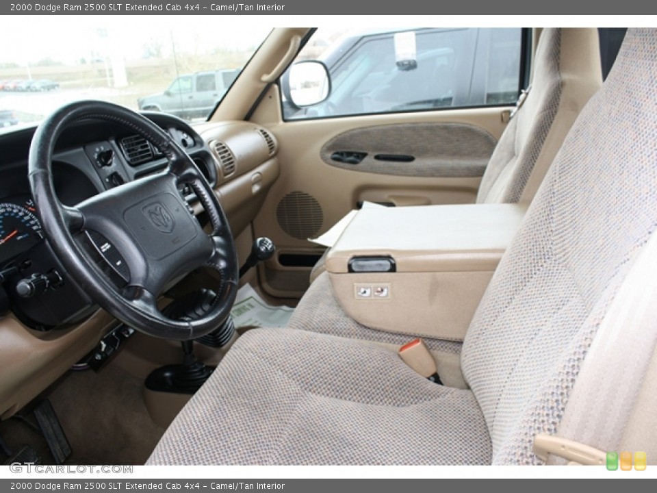 Camel/Tan Interior Photo for the 2000 Dodge Ram 2500 SLT Extended Cab 4x4 #59608557