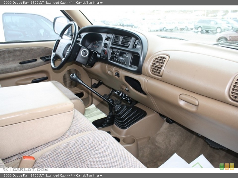 Camel/Tan Interior Dashboard for the 2000 Dodge Ram 2500 SLT Extended Cab 4x4 #59608607