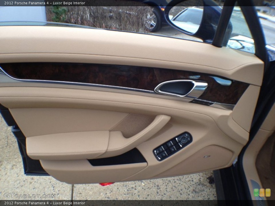 Luxor Beige Interior Door Panel for the 2012 Porsche Panamera 4 #59609025