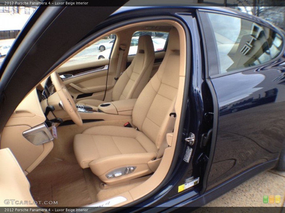 Luxor Beige Interior Photo for the 2012 Porsche Panamera 4 #59609055