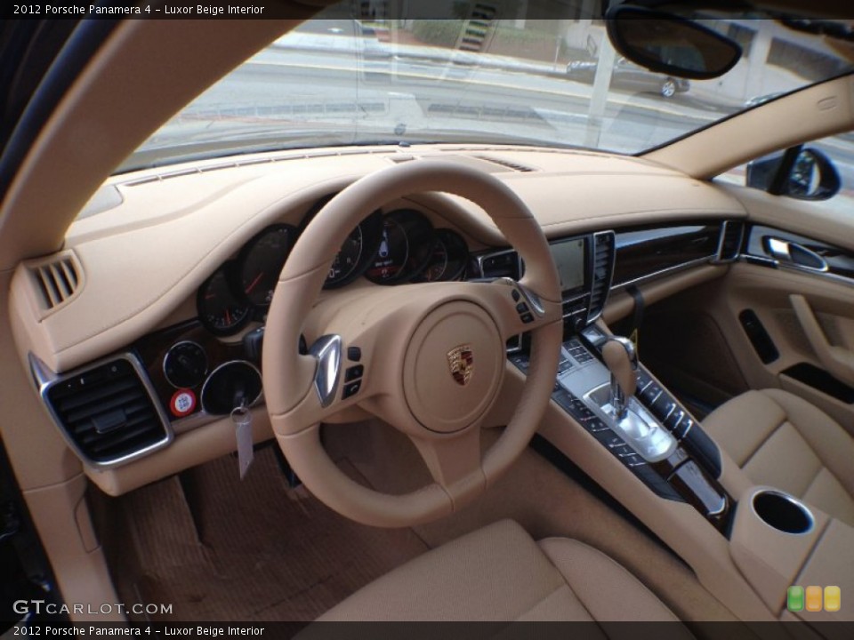 Luxor Beige Interior Photo for the 2012 Porsche Panamera 4 #59609070