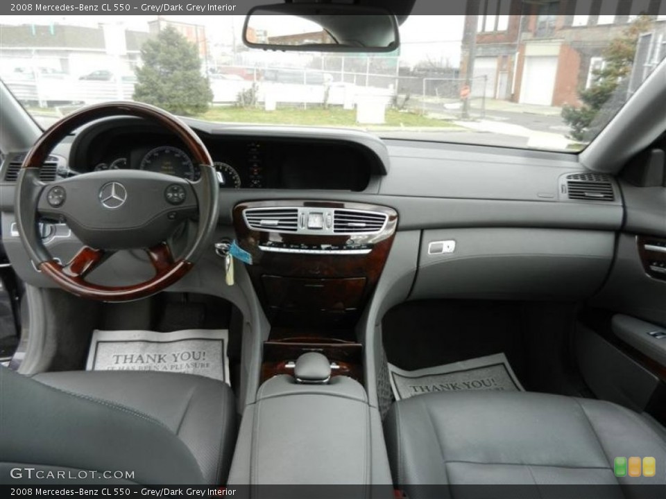 Grey/Dark Grey Interior Dashboard for the 2008 Mercedes-Benz CL 550 #59609148
