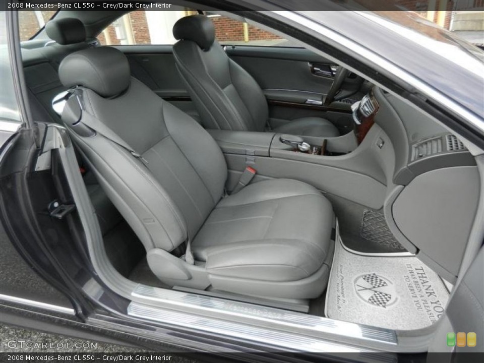 Grey/Dark Grey Interior Photo for the 2008 Mercedes-Benz CL 550 #59609157