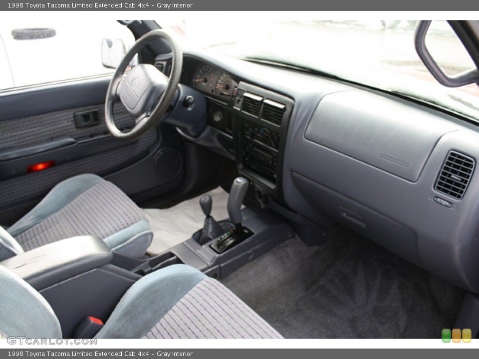 Gray Interior Dashboard for the 1998 Toyota Tacoma Limited Extended Cab 4x4 #59609163