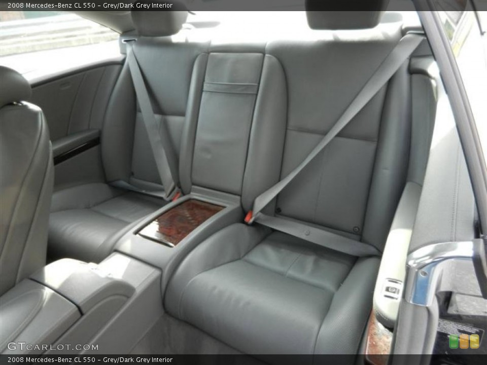 Grey/Dark Grey Interior Photo for the 2008 Mercedes-Benz CL 550 #59609166