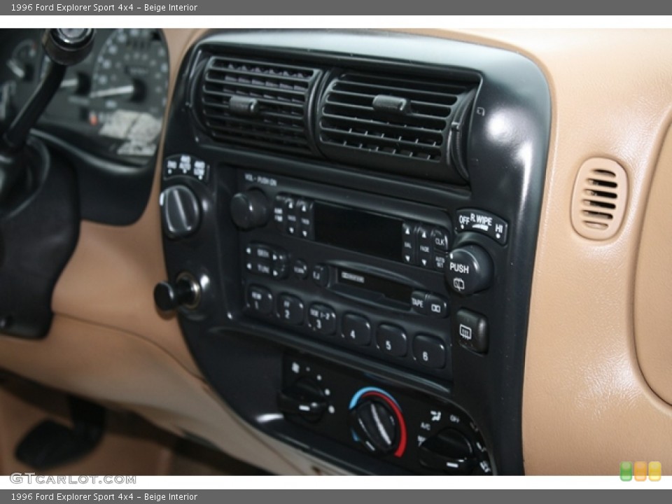 Beige Interior Controls for the 1996 Ford Explorer Sport 4x4 #59609556