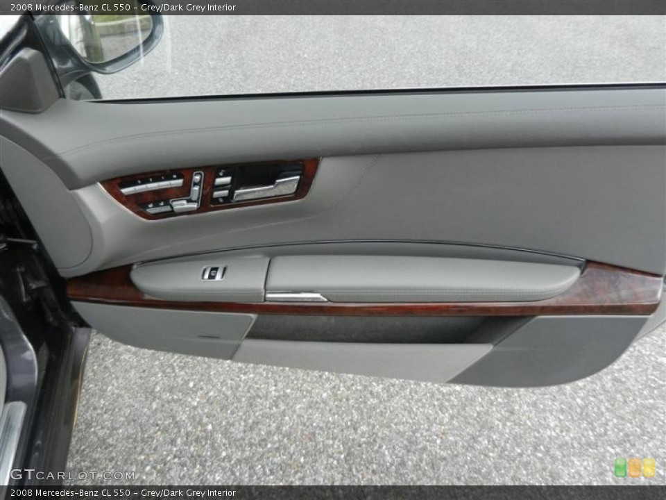 Grey/Dark Grey Interior Door Panel for the 2008 Mercedes-Benz CL 550 #59609586