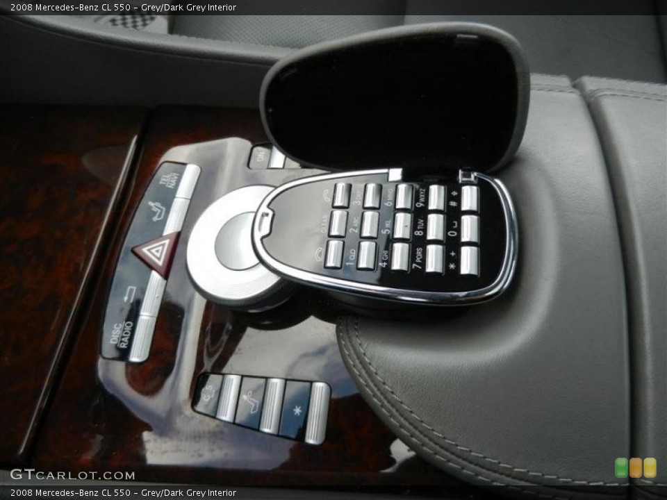 Grey/Dark Grey Interior Controls for the 2008 Mercedes-Benz CL 550 #59609637