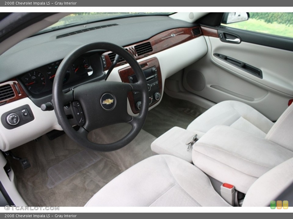 Gray Interior Prime Interior for the 2008 Chevrolet Impala LS #59610228