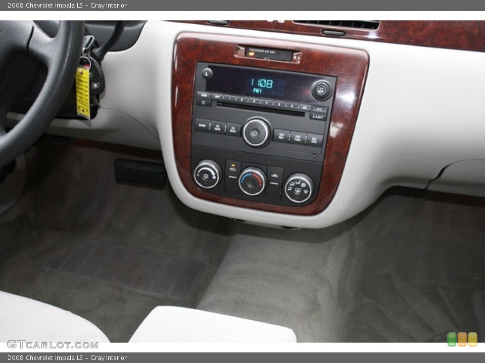 Gray Interior Controls for the 2008 Chevrolet Impala LS #59610310