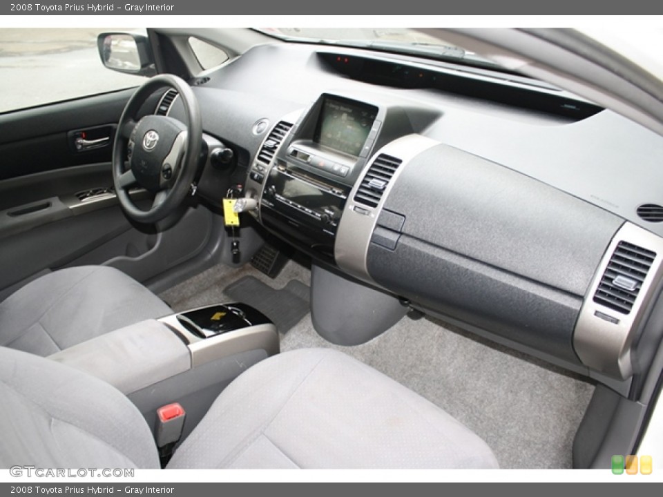 Gray Interior Dashboard for the 2008 Toyota Prius Hybrid #59610436