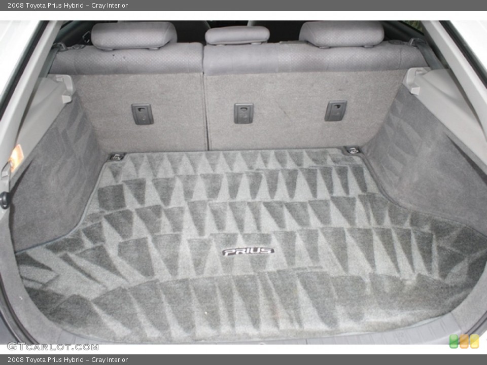 Gray Interior Trunk for the 2008 Toyota Prius Hybrid #59610504