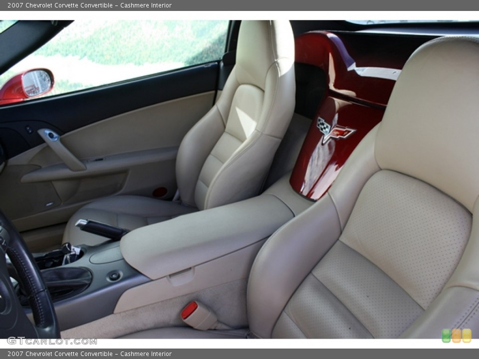Cashmere Interior Photo for the 2007 Chevrolet Corvette Convertible #59611239